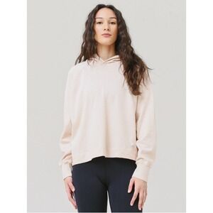 Vuori Womens Sunnyside Pullover Hoodie Organic Cotton Casual Size Small NEW